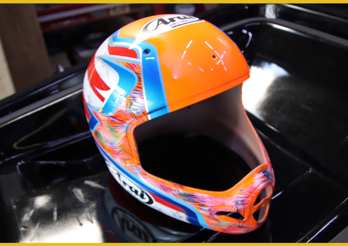 一番トレンドなヘルメットペイント 第4回 ジェットスキー（水上バイク