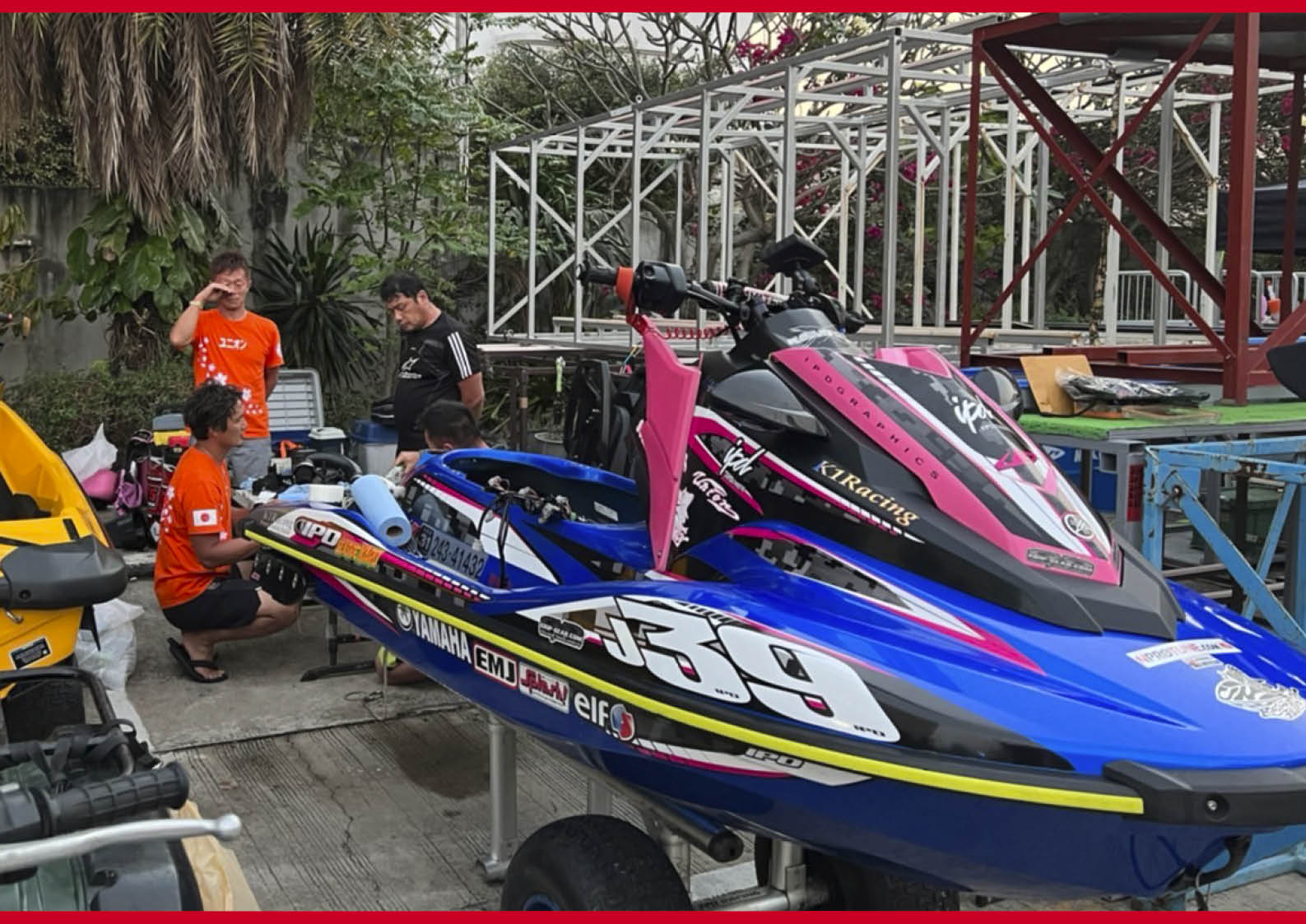 レース直前レポート 「世界最高峰のジェットレースに、現在 レース直前レポート 「世界最高峰のジェットレースに、現在