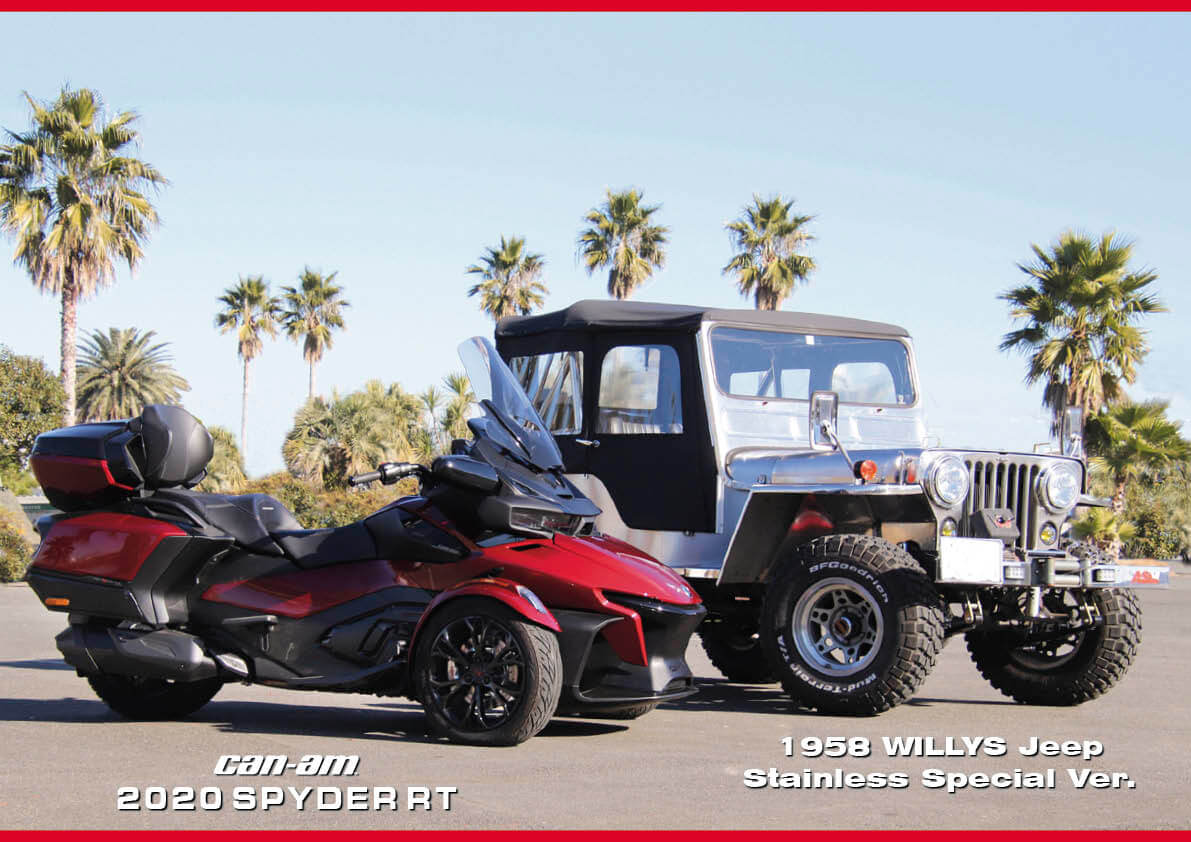 動画】衝撃の最高速！2020 BRP Can-Am SPYDER RT（カンナム スパイダー