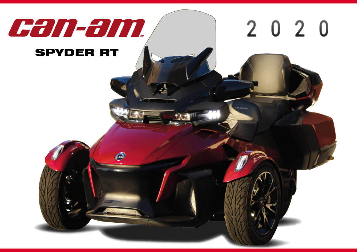動画】衝撃の最高速！2020 BRP Can-Am SPYDER RT（カンナム スパイダー