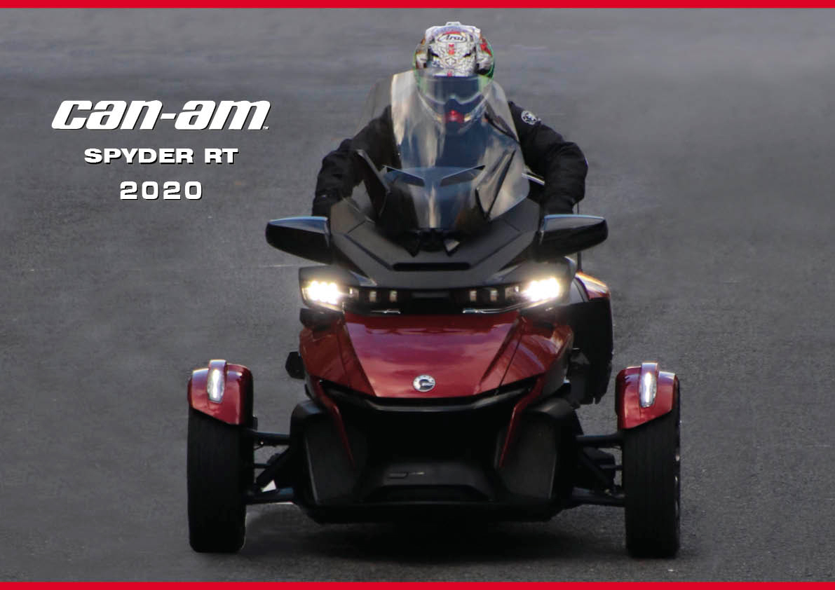 動画】衝撃の最高速！2020 BRP Can-Am SPYDER RT（カンナム スパイダー