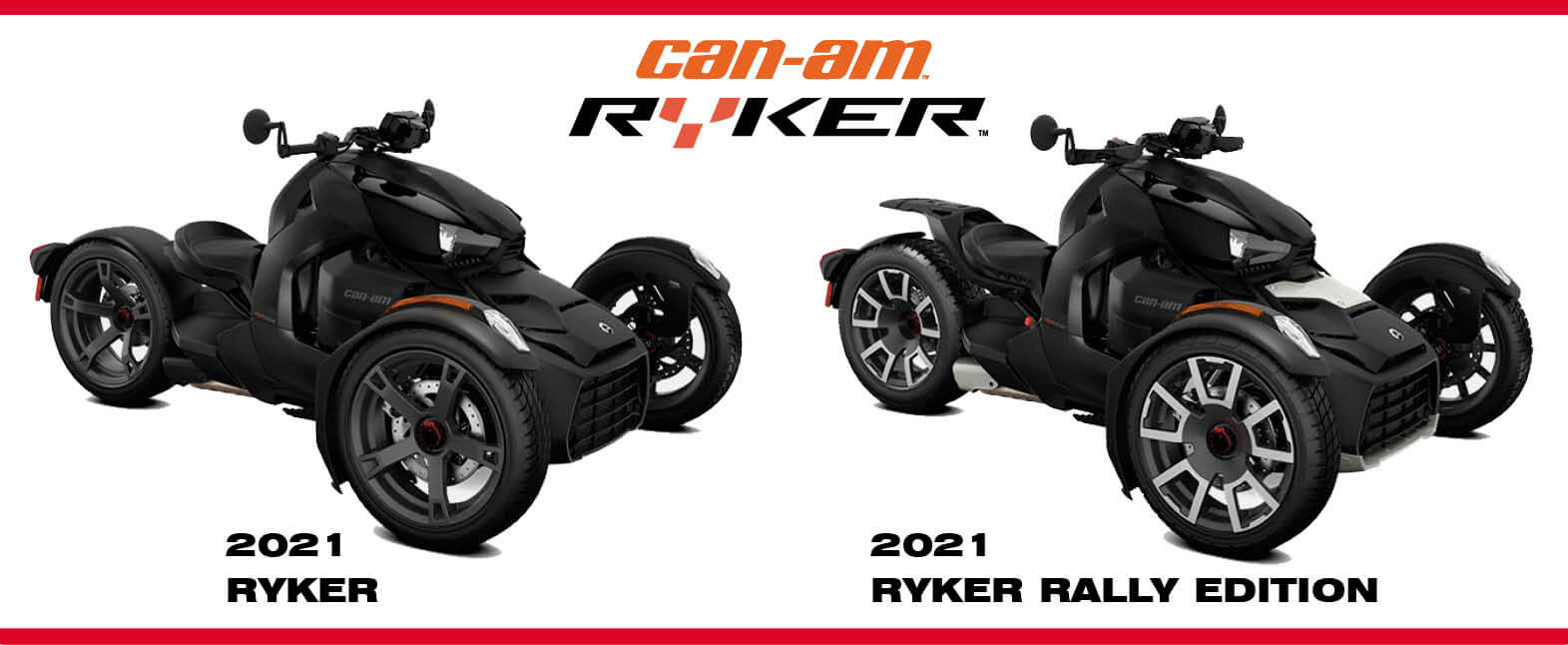 AT限定免許で乗れる 遊び心満載の3輪トライク BRP Can-Am Ryker