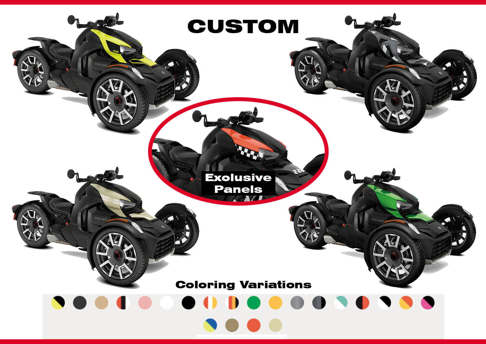 BRP can-am ryker パーツ