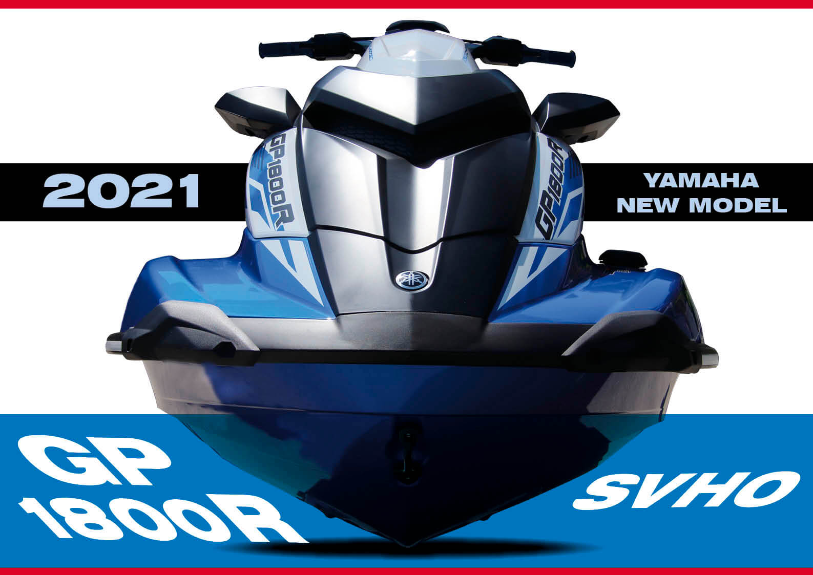 2021 ヤマハ（YAMAHA）マリンジェット レーシングライクなニューモデル 「MJ-GP1800R SVHO」登場  水上バイク（ジェットスキー）｜ワールドジェットスポーツマガジン