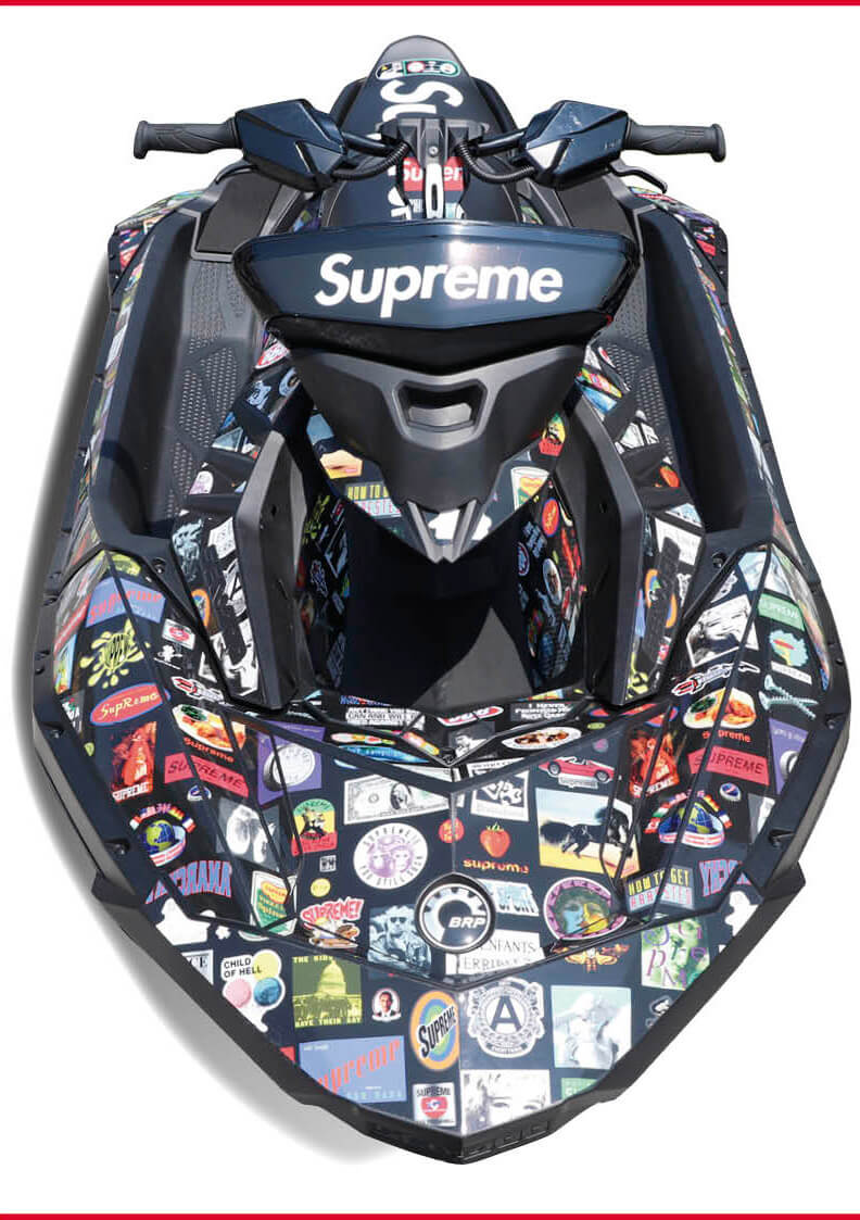 スケーターブランドのSupreme（シュプリーム）と Sea-Doo（シードゥ