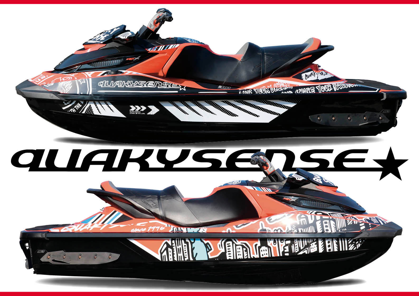 アパレルメーカーが “水上バイク” を “デザイン” したら、こんなに素敵