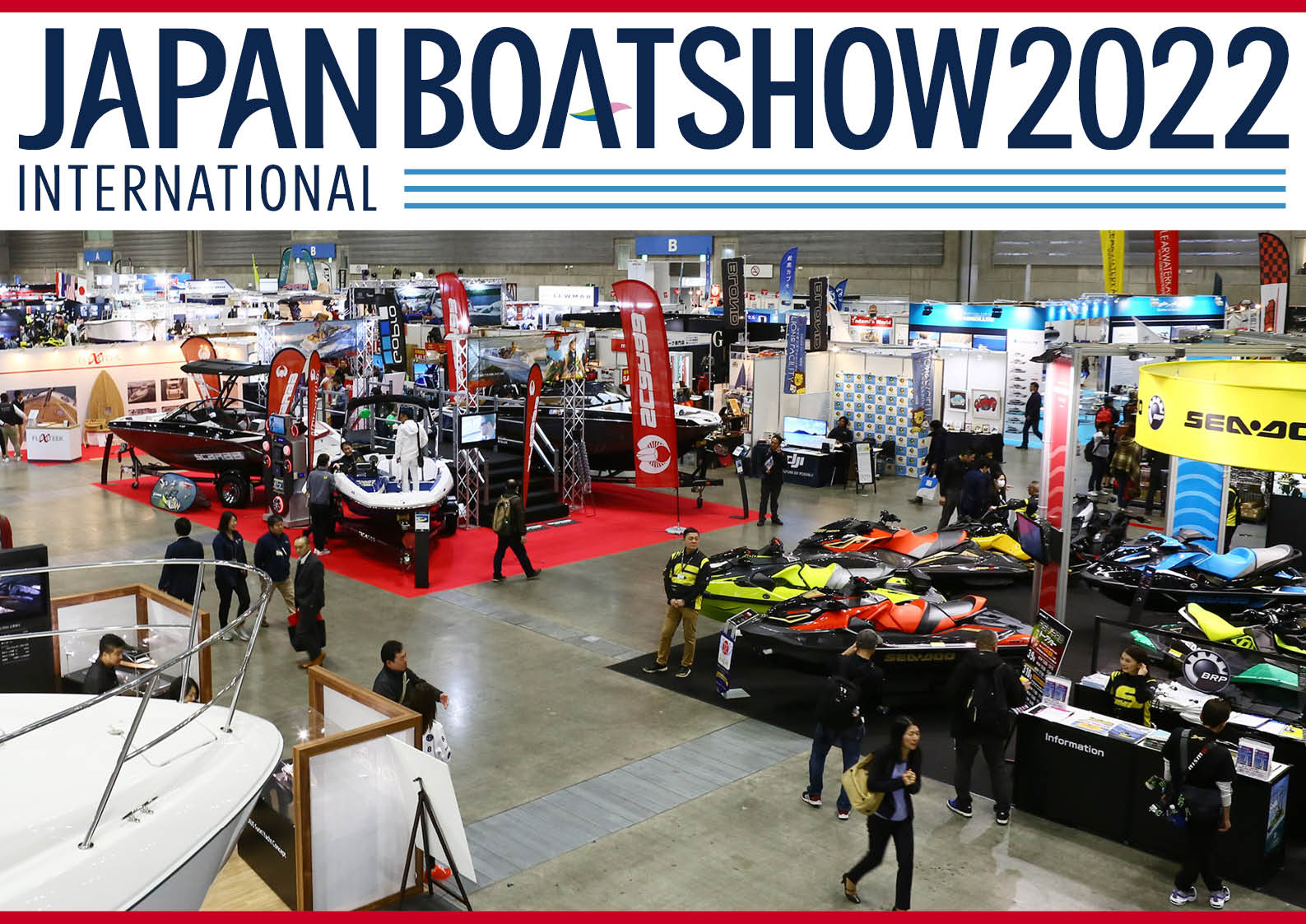 ジャパンインターナショナルボートショー2022　リアル会場は3月31日から、オンラインボートショーは3月16日から開幕します！　ジェットスキー（水上バイク）