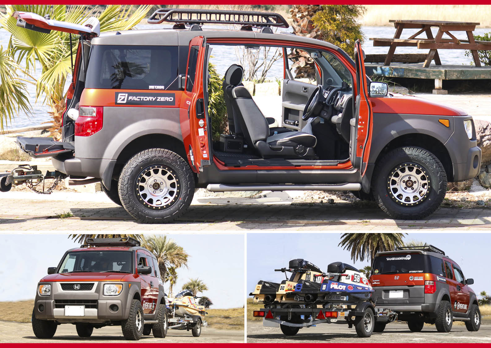 サーフトリップ」ならぬ「ジェットトリップ!」 ホンダ・エレメントで