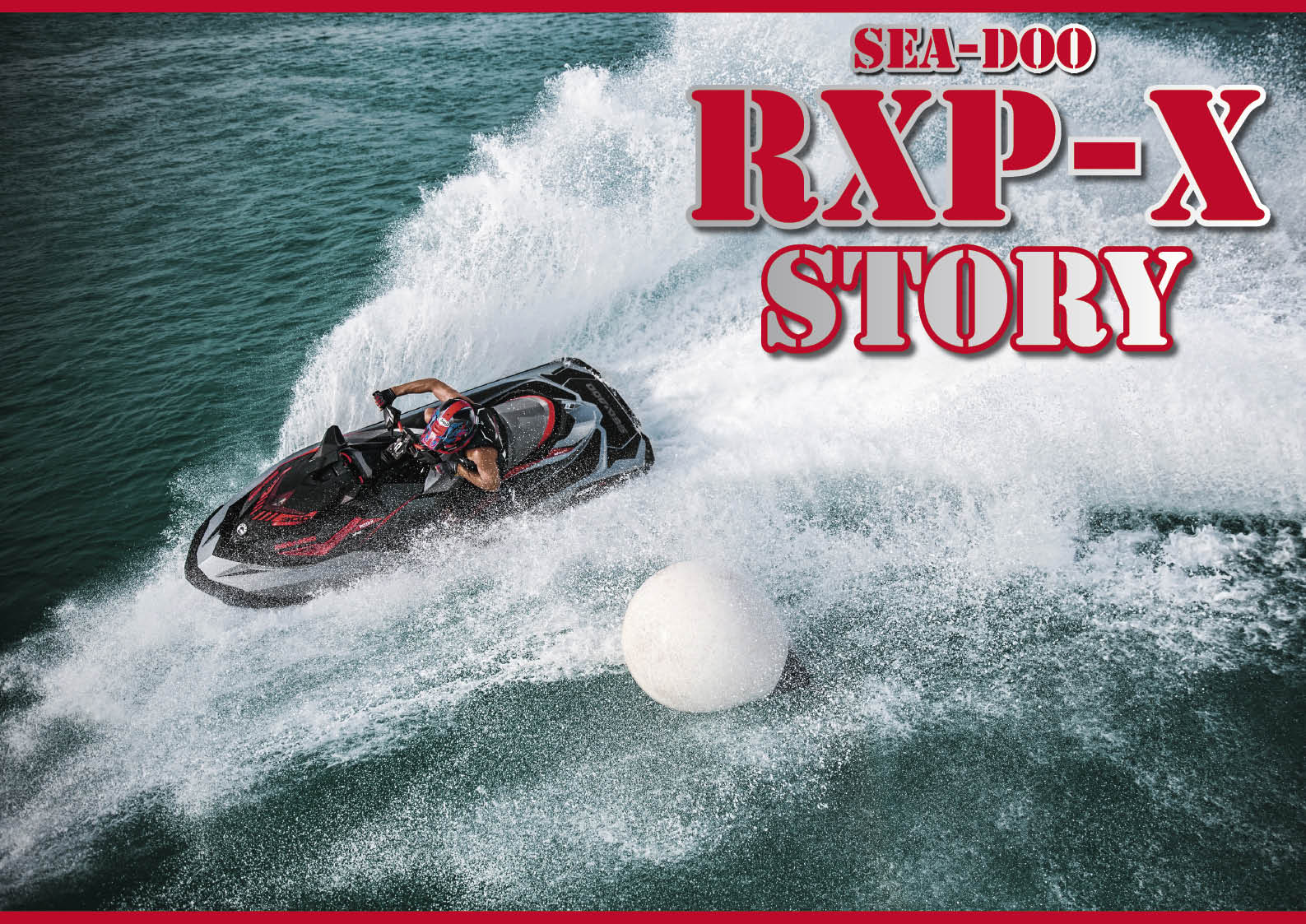 SEA-DOO RXP-Xの強さの秘密を検証する　ジェットスキー（水上バイク）