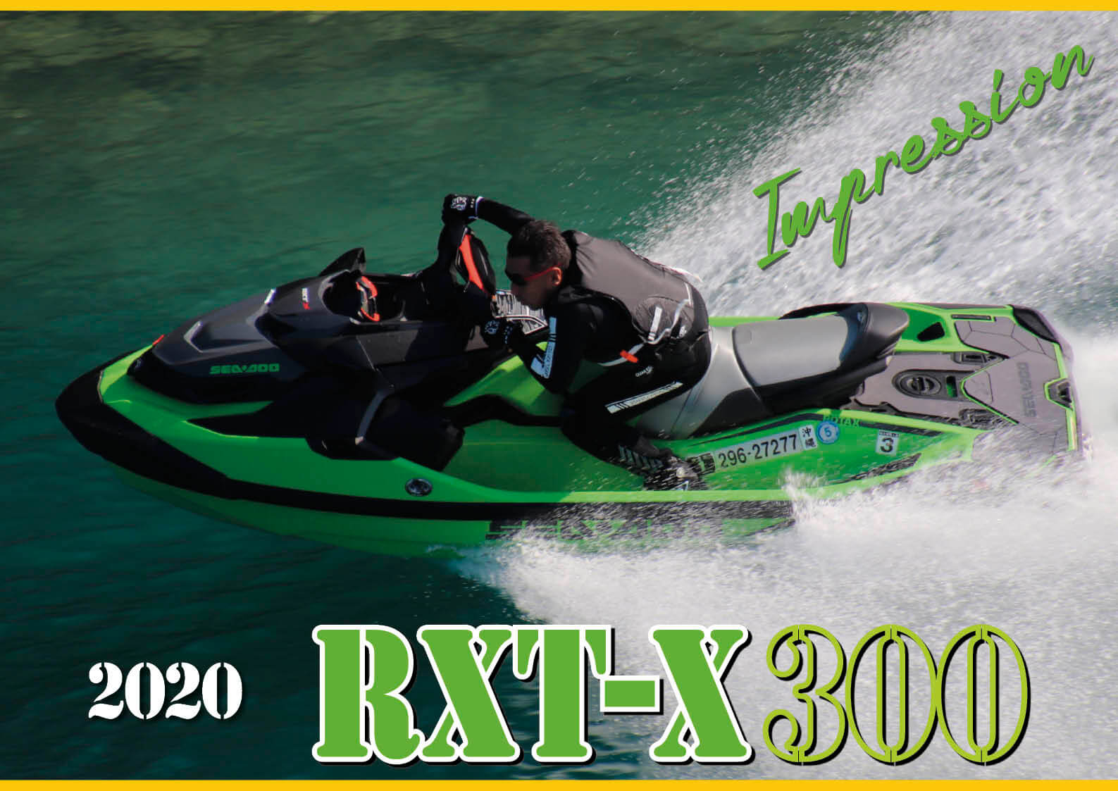 トータル的な完成度が素晴らしい 2020 SEA-DOO（シードゥ）「RXT-X 300 