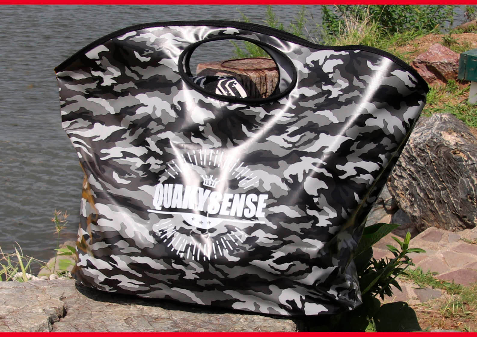 もう困らない。荷物はこのバッグだけで十分です。濡れたウェットスーツ