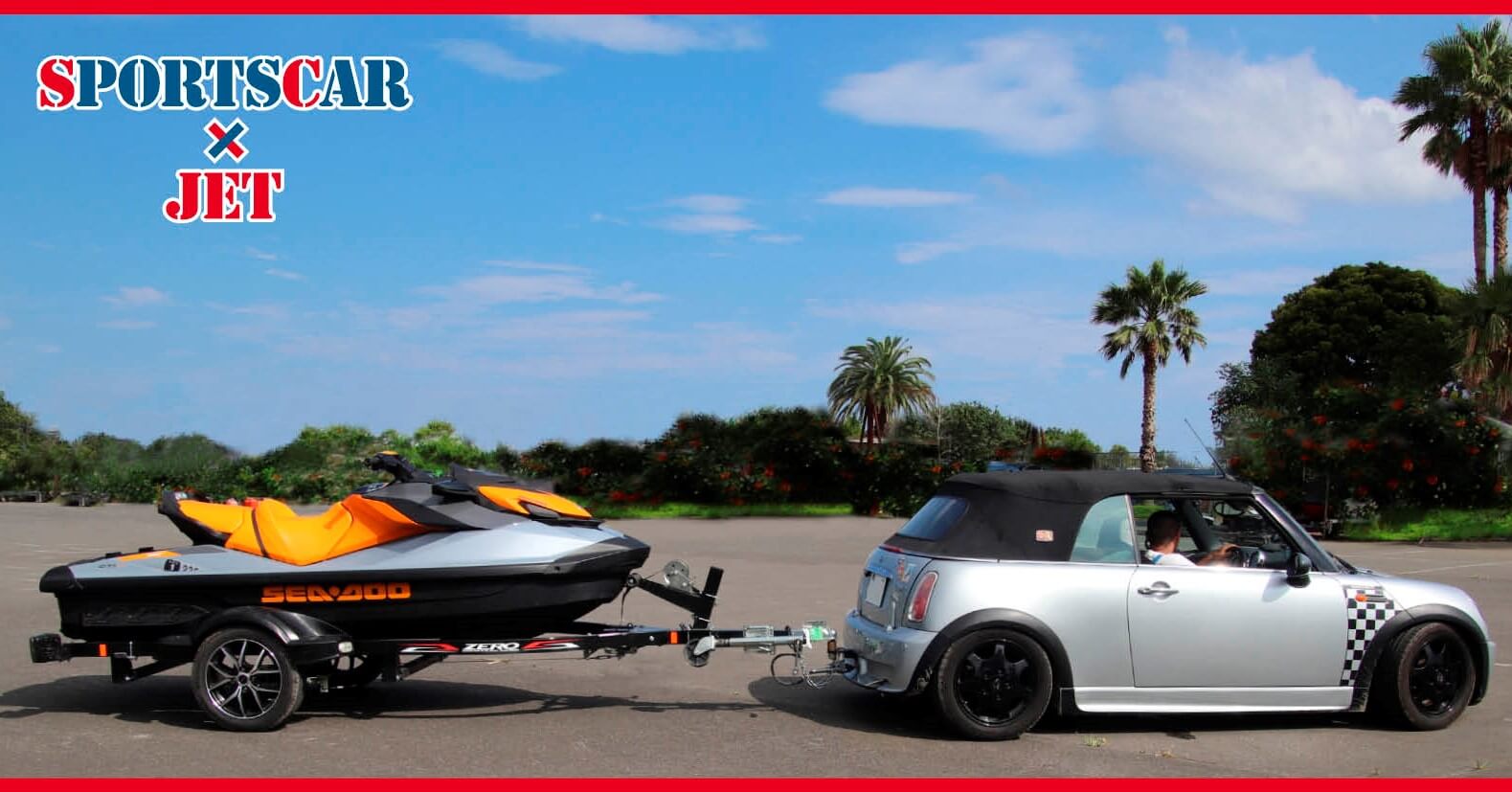 2005年式・MINI COOPER × JET 大好きなスポーツカーでジェットスキーを